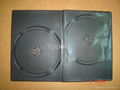 DVD Case dvd box dvd cover  7MM Double Black good quality cheap price