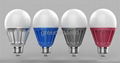 LED Bulb lights - colored Al shell 3