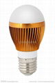 LED Bulb lights - colored Al shell 1