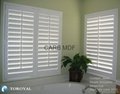 pvc shutter painted white for wash room 2