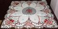 flower tablecloth with embroidery 13