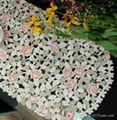 embroidered tablecloths with hand cutwork 1