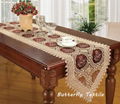 organdy emroidered tablecloth with lace 17