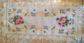 cross stitch tablecloth with embroidery