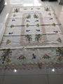  cross stitch tablecloth with embroidery with lace