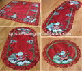 christmas embroidered tablerunners with cutwork 4