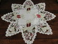 christmas embroidered tablerunners with cutwork 12