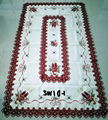 christmas embroidered tablecloth with