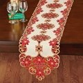 christmas and cutwork  tablecloth 4