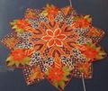 christmas and cutwork  tablecloth 1