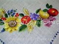 hand embroidery linen tablecloths