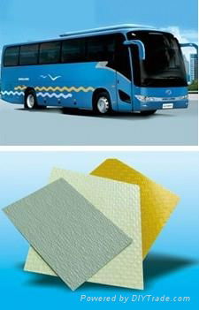 coach and commercial vehicle outer skin FRP sheet without gelcoat 2