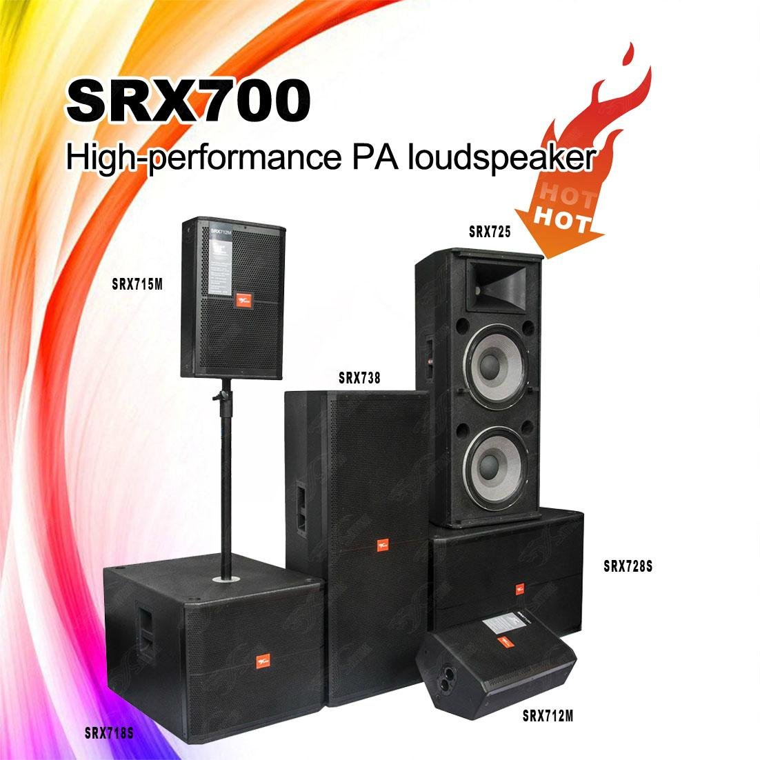 SRX700 Professional Speaker 