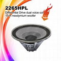 2265HPL 15inch neodymium magnet speaker