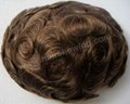 invisible full lace hair toupee for men stock
