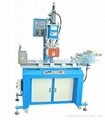 Two-speed motor and high precision positioning heat transter machine