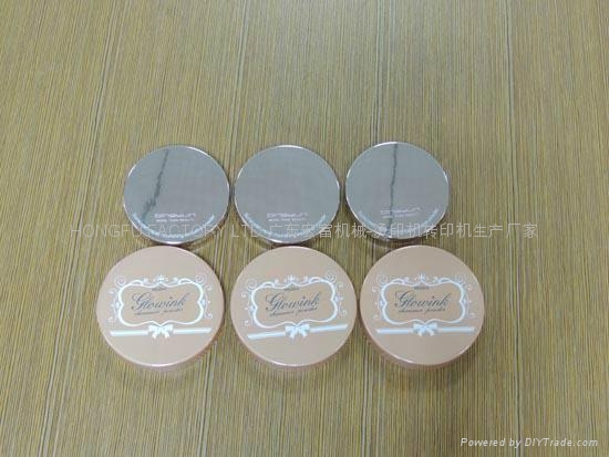 全自动化妆品瓶盖瓶帽烫金机 4