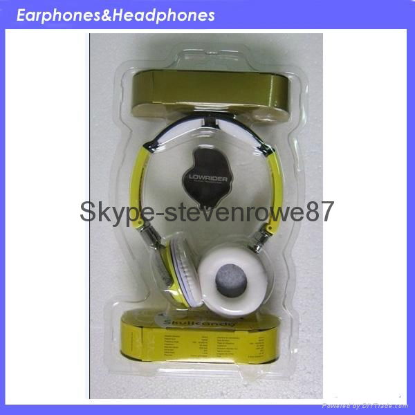 Skull *candy hesh DJ Headphones for LOWRIDER 3