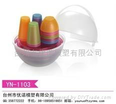 31pcs plastic picnic set