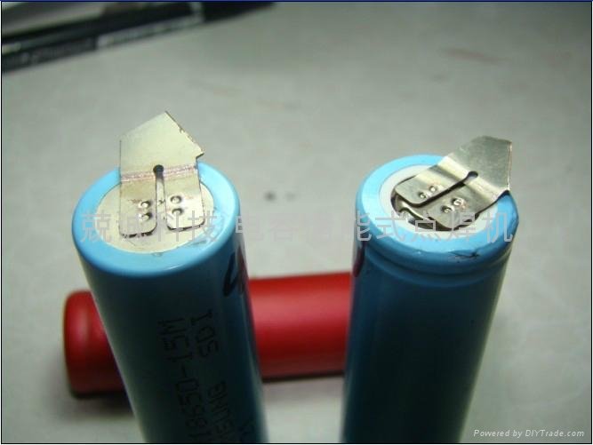 电池连接片点焊机  5