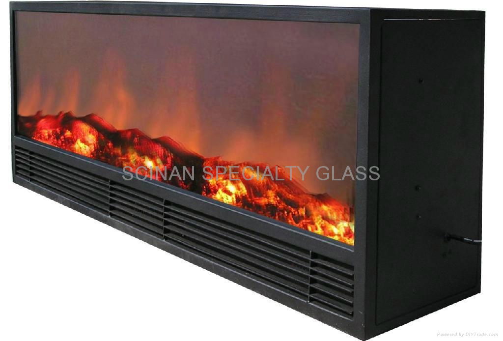 Fireplace Tempered Glass 2