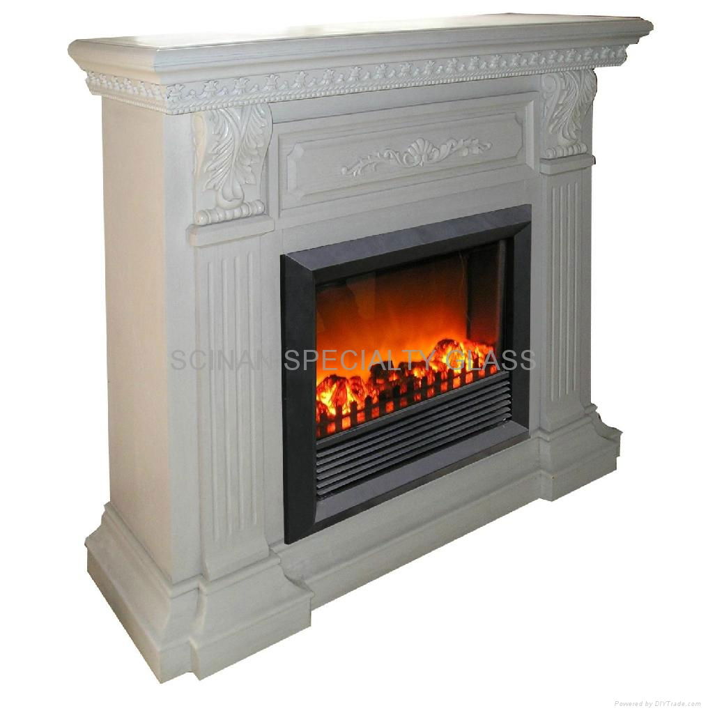 Fireplace Tempered Glass 3