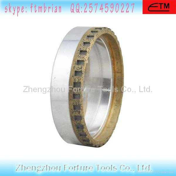 external half segmented diamond grinding wheel for glas edging machine 2