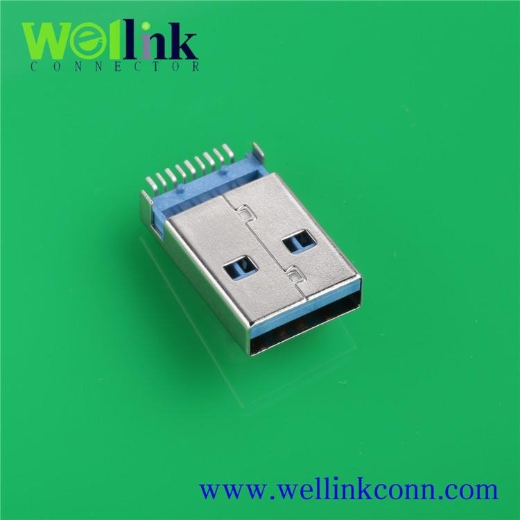 USB3.0 A/M沉板3.2mm  L=18.7 2