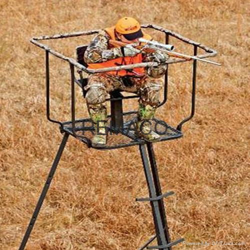 Tripod Hunting Tree Stand. 