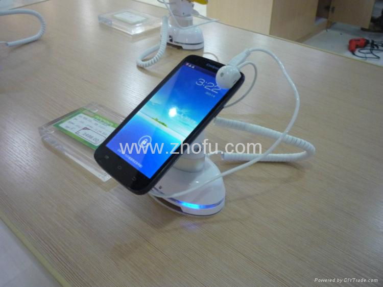 Cellphone display stand with alarm and Charging function