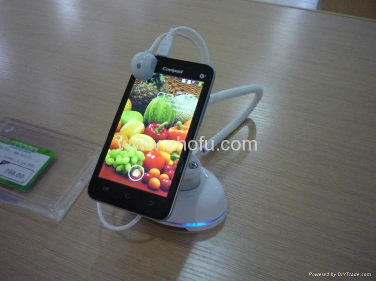 Cellphone display stand with alarm and Charging function 4