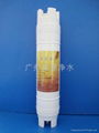 Ion exchange resin filter