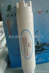 Long term production resin filter