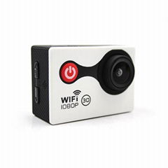 Waterproof 1080P Sport Action Camera Wifi Sport Action Camera for Outdoor Usage