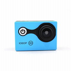 Portable Sports Action Camera Real 720P Sunplus Helmet Action Camera