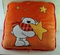 Children Cushion with Embroidery Pictures