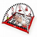 Baby Black, White & Red Activity Play Mat 1