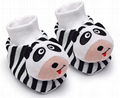 Black & White Pair of Panda Baby Booties