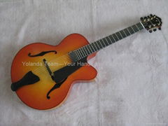 14inch 7 strings handmade jazz guitar