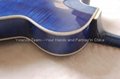 15inch handmade jazz guitar carved with solid wood