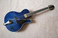 16inch handmade jazz guitar carved with solid wood 1