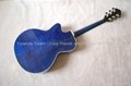 16inch handmade jazz guitar carved with solid wood 2
