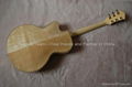 14inch handmade jazz guitar carved with solid wood