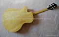 14inch handmade jazz guitar carved with solid wood