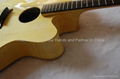 14inch handmade jazz guitar carved with solid wood 5