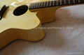 14inch handmade jazz guitar carved with solid wood