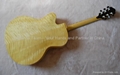 16inch handmade jazz guitar carved with solid wood 2
