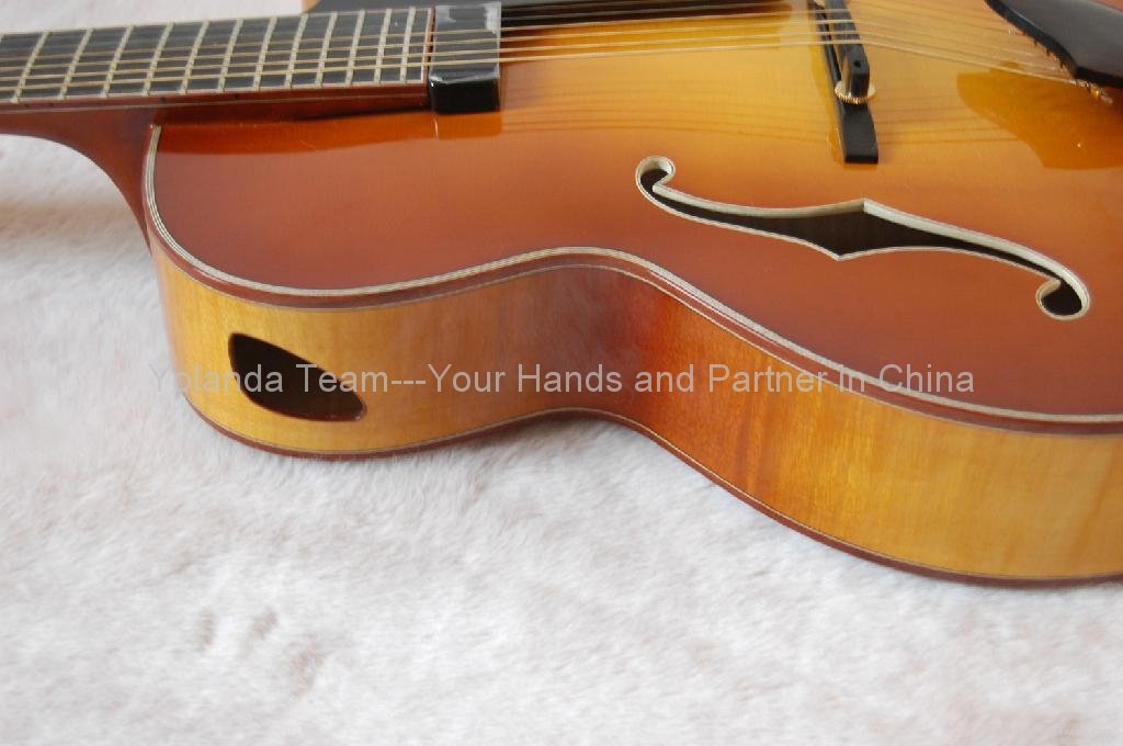 16inch 7 strings handmade jazz guitar 2