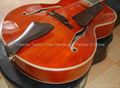 14inch Non-cutaway Handmade jazz guitar 3