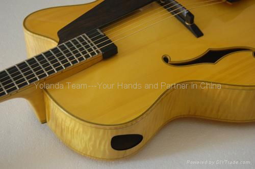 14inch cutaway Handmade jazz guitar 3